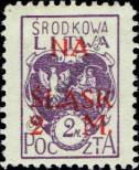 Stamp Republic of Central Lithuania Catalog number: 25/A