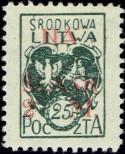 Stamp Republic of Central Lithuania Catalog number: 26/A