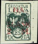 Stamp Republic of Central Lithuania Catalog number: 26/B