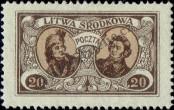 Stamp Republic of Central Lithuania Catalog number: 41/A