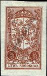 Stamp Republic of Central Lithuania Catalog number: 38/B