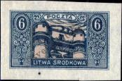 Stamp Republic of Central Lithuania Catalog number: 39/B