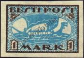 Stamp Estonia Catalog number: 12