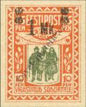 Stamp Estonia Catalog number: 25