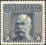 Stamp Austro-Hungarian rule in Bosnia and Herzegovina Catalog number: 44