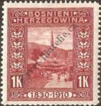 Stamp Austro-Hungarian rule in Bosnia and Herzegovina Catalog number: 58