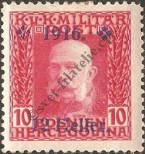 Stamp Austro-Hungarian rule in Bosnia and Herzegovina Catalog number: 96