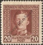 Stamp Austro-Hungarian rule in Bosnia and Herzegovina Catalog number: 130/A