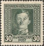 Stamp Austro-Hungarian rule in Bosnia and Herzegovina Catalog number: 132/A