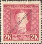 Stamp Austro-Hungarian rule in Bosnia and Herzegovina Catalog number: 138/A