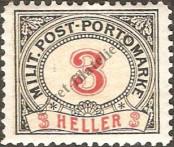 Stamp Austro-Hungarian rule in Bosnia and Herzegovina Catalog number: P/3