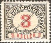 Stamp Austro-Hungarian rule in Bosnia and Herzegovina Catalog number: P/3