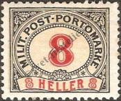 Stamp Austro-Hungarian rule in Bosnia and Herzegovina Catalog number: P/8