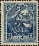 Stamp Latvia Catalog number: 43/A