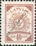 Stamp Latvia Catalog number: 48/a