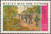 Stamp Republic of South Vietnam (Vietcong) Catalog number: 16