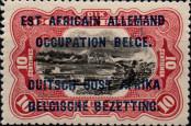 Stamp Belgian occupation of German East Africa Catalog number: 2