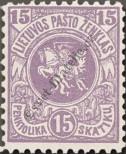 Stamp Lithuania Catalog number: 61/C