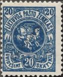Stamp Lithuania Catalog number: 63/A