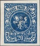 Stamp Lithuania Catalog number: 63/B