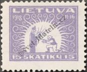 Stamp Lithuania Catalog number: 66