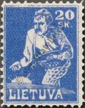 Stamp Lithuania Catalog number: 89/A