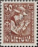 Stamp Lithuania Catalog number: 90/A