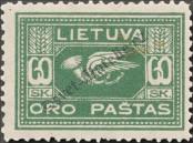 Stamp Lithuania Catalog number: 104/A