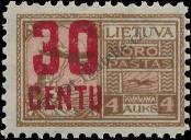 Stamp Lithuania Catalog number: 183