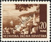 Stamp Croatia Catalog number: 62