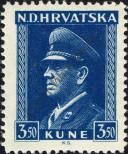 Stamp Croatia Catalog number: 106