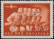 Stamp Croatia Catalog number: 170