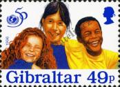 Stamp Gibraltar Catalog number: 772