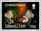 Stamp Gibraltar Catalog number: 680