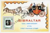 Stamp Gibraltar Catalog number: B/15