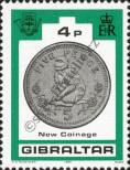 Stamp Gibraltar Catalog number: 579