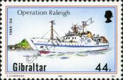 Stamp Gibraltar Catalog number: 559