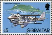 Stamp Gibraltar Catalog number: 446/X