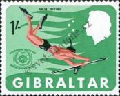 Stamp Gibraltar Catalog number: 204