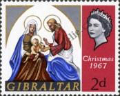 Stamp Gibraltar Catalog number: 205