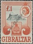 Stamp Gibraltar Catalog number: 162/a