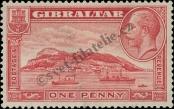 Stamp Gibraltar Catalog number: 96/B