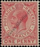 Stamp Gibraltar Catalog number: 77/a