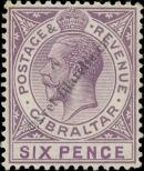 Stamp Gibraltar Catalog number: 82/a