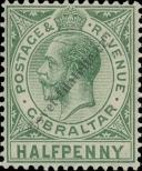 Stamp Gibraltar Catalog number: 65