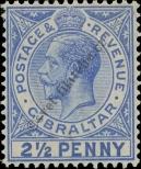 Stamp Gibraltar Catalog number: 68
