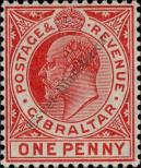 Stamp Gibraltar Catalog number: 57