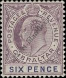 Stamp Gibraltar Catalog number: 51