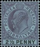 Stamp Gibraltar Catalog number: 40