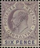 Stamp Gibraltar Catalog number: 41